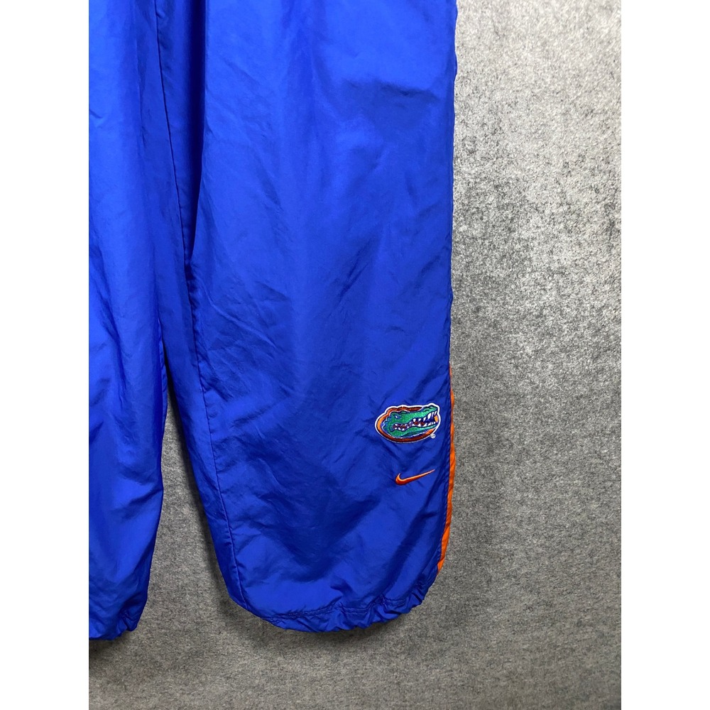 Nike Team Florida Gators Track Pants Mens XL Blue Orange Wind Pants NCAA - Picture 2 of 10